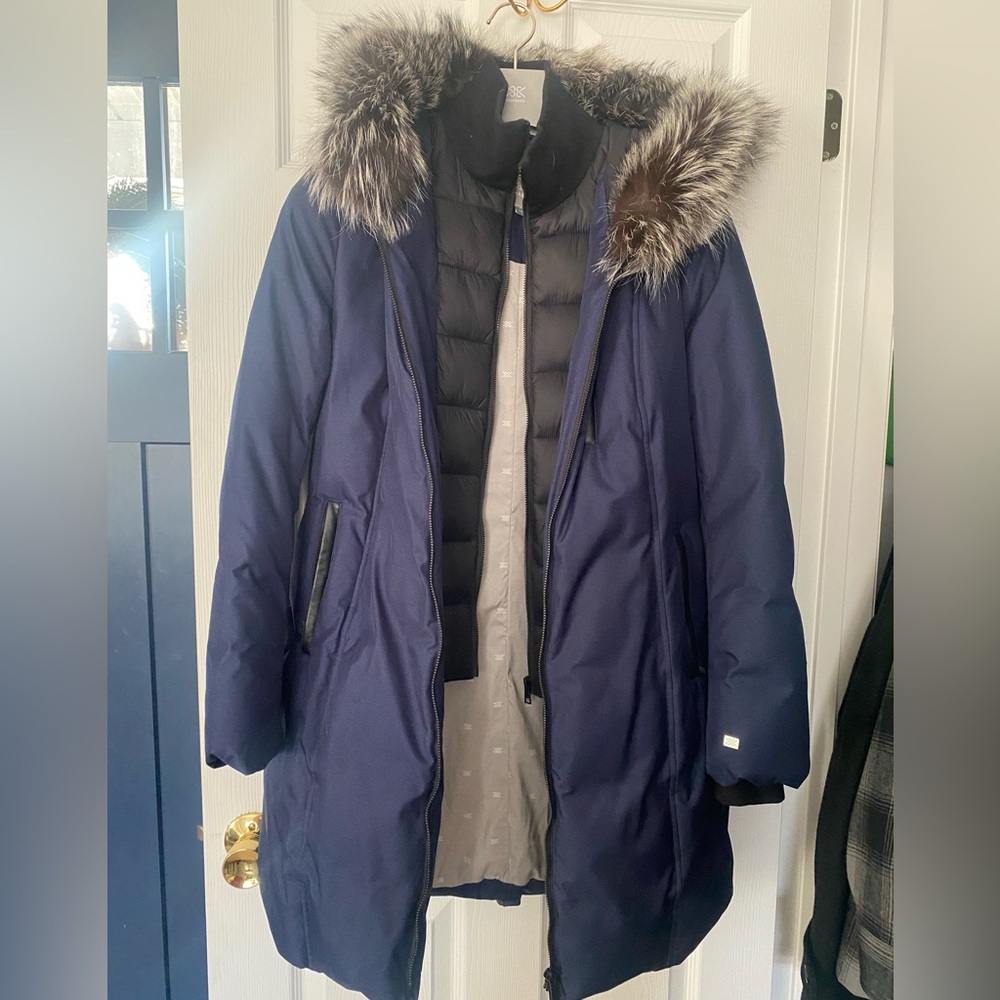 Soia & Kyo - Christy coat in Lapis - Size L